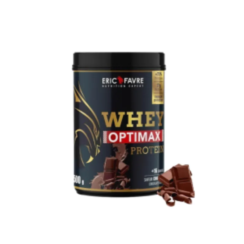 Eric Favre Whey Optimax Protein Chocolat 500g –  | Parasativa Maroc