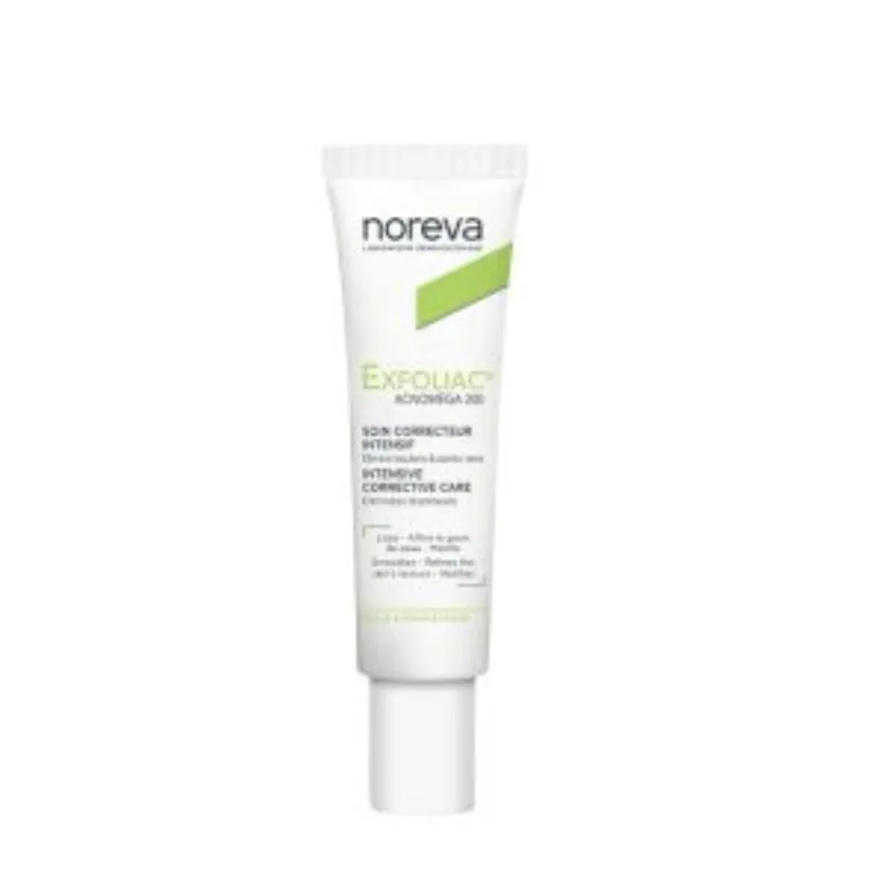 NOREVA EXFOLIAC ACNOMÉGA 200 SOIN CORRECTEUR INTENSIF 30ml –  | Parasativa Maroc