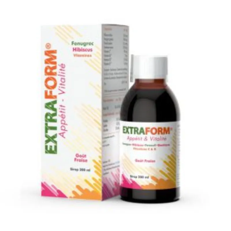EXTRALEVURE Extraform Sirop 200Ml –  | Parasativa Maroc
