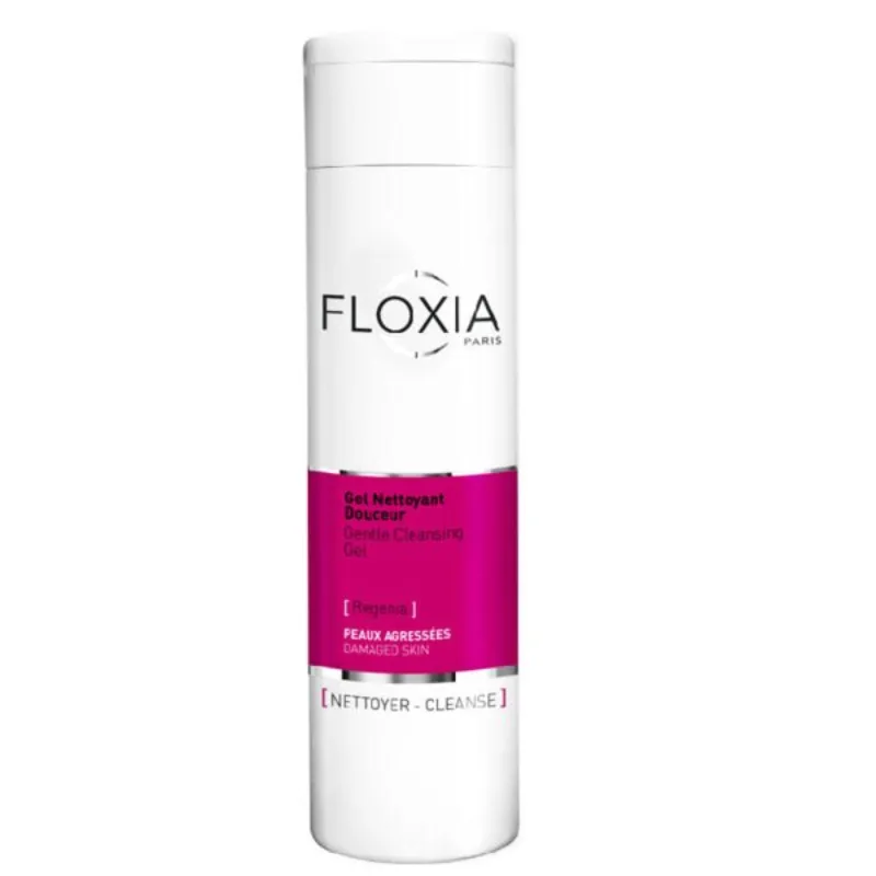 FLOXIA GEL NETTOYANT DOUCEUR REGENIA PEAU SENSIBLE 200ML –  | Parasativa Maroc