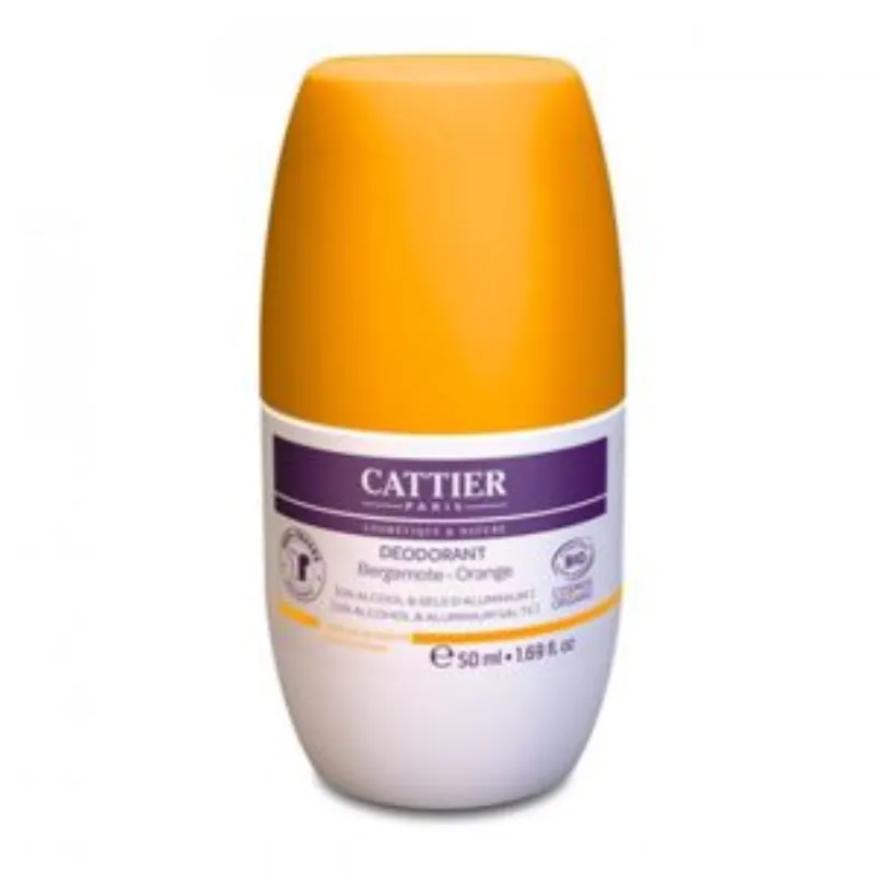 Cattier Déodorant Roll-on Fraicheur Agrume 50ml –  | Parasativa Maroc