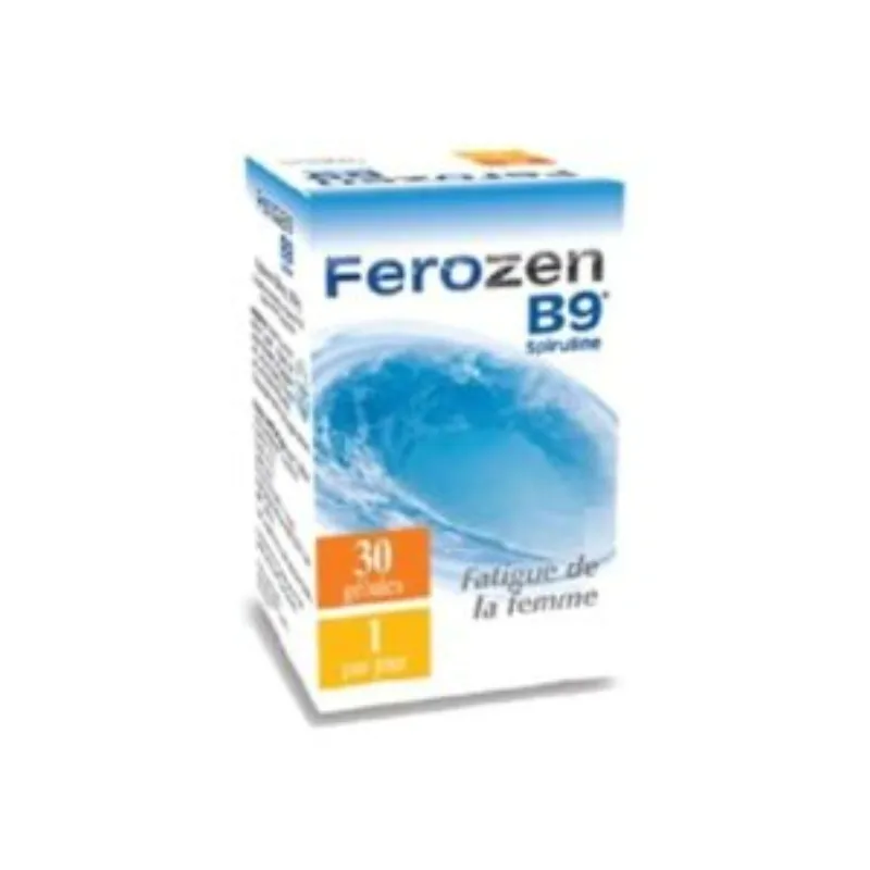 Ferozen B9 Boite 30 Gélules –  | Parasativa Maroc
