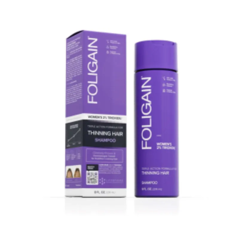 Foligain Triple Action Shampoing Trioxidil 2% Femme –  | Parasativa Maroc