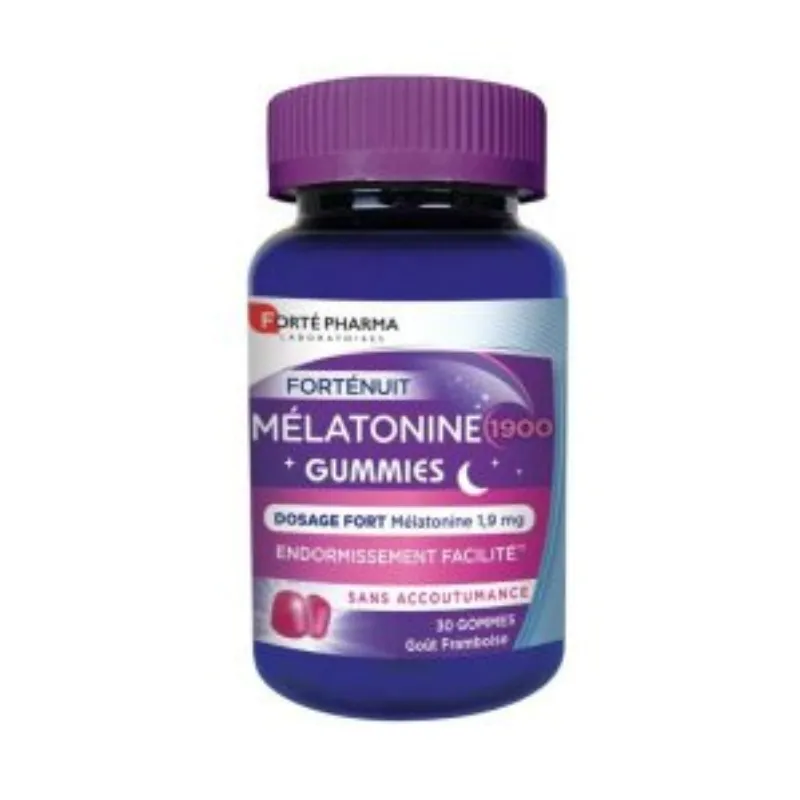 Forte Pharma Melatonine 1.9 mg 30 Gommes –  | Parasativa Maroc