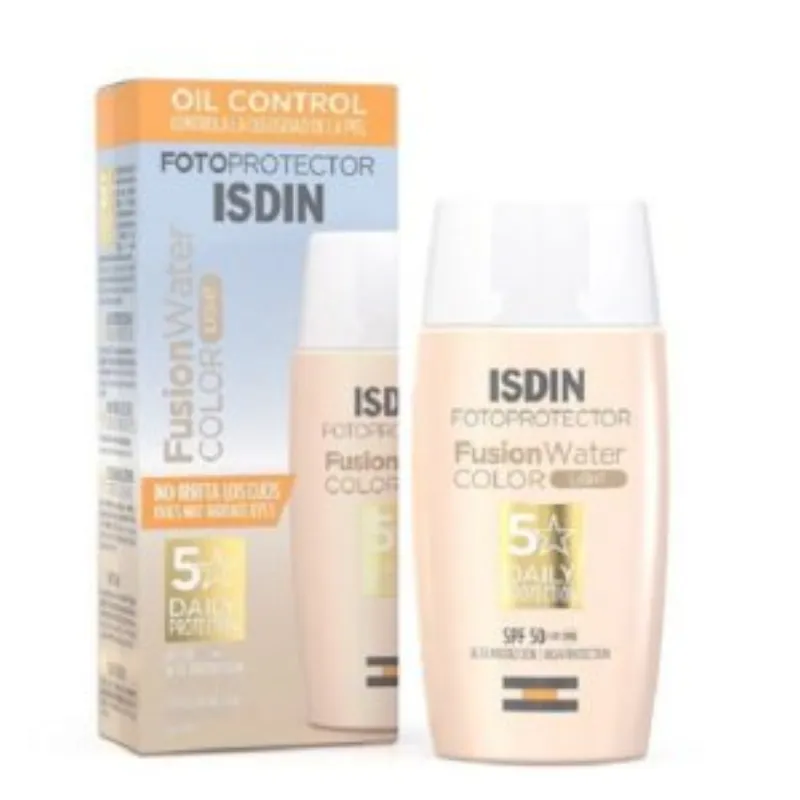 ISDIN Fotoprotector Water Color Light SPF 50 –  | Parasativa Maroc