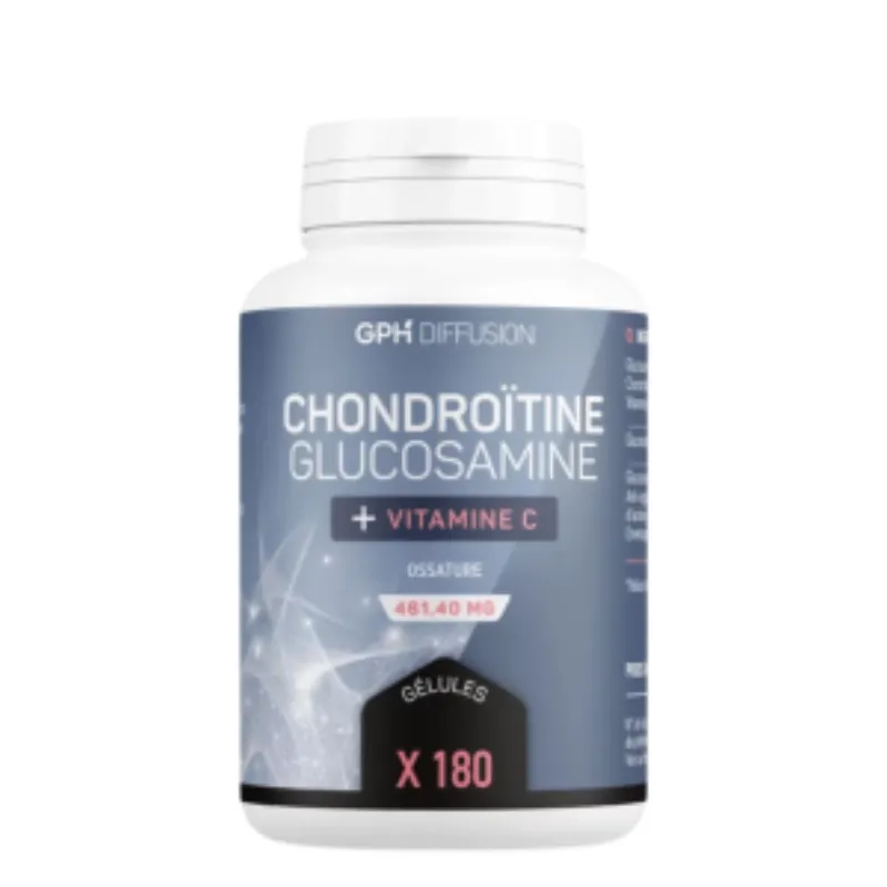 GPH Chondroitine+ Glucosamine + Vitamine C 180 Gelules –  | Parasativa Maroc