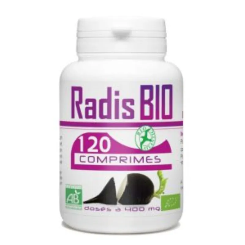 GPH Radis Noir 120 Comprimés –  | Parasativa Maroc