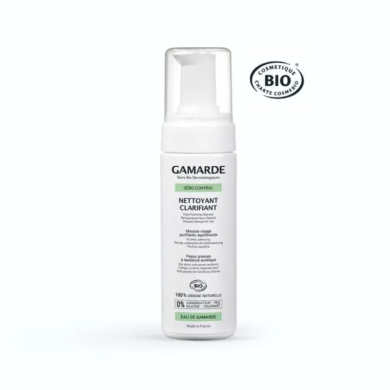 Gamarde Mousse Nettoyante Clarifiante 160ml –  | Parasativa Maroc