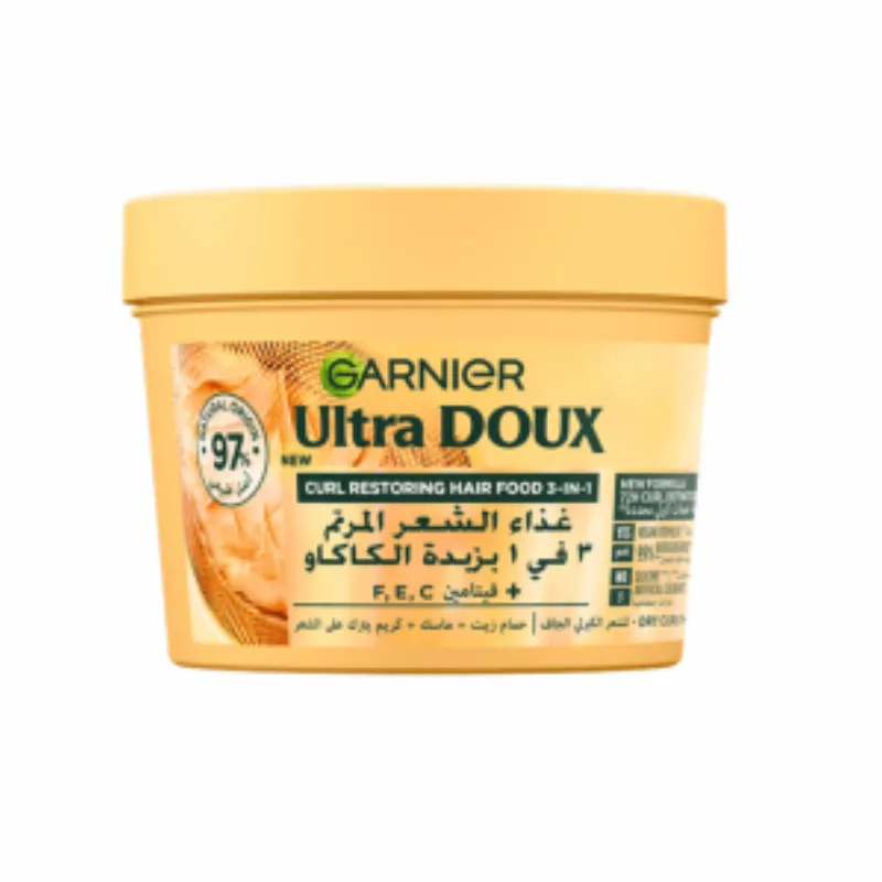 Garnier Ultra Doux Hair Food Cocoa 390ml –  | Parasativa Maroc