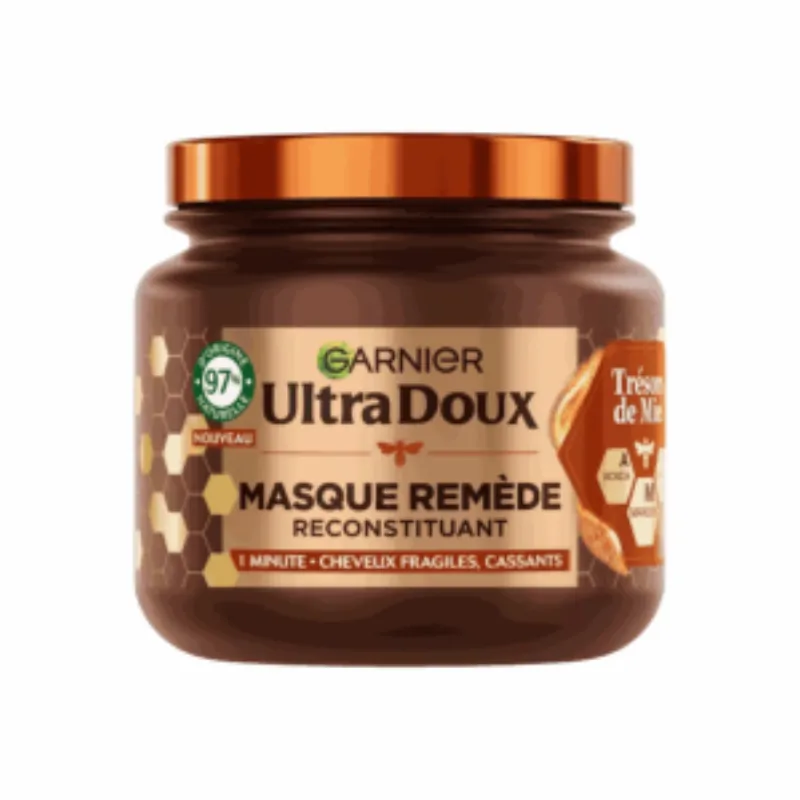 Garnier Ultra Doux Masque Remede Tresor de Miel 340ml –  | Parasativa Maroc