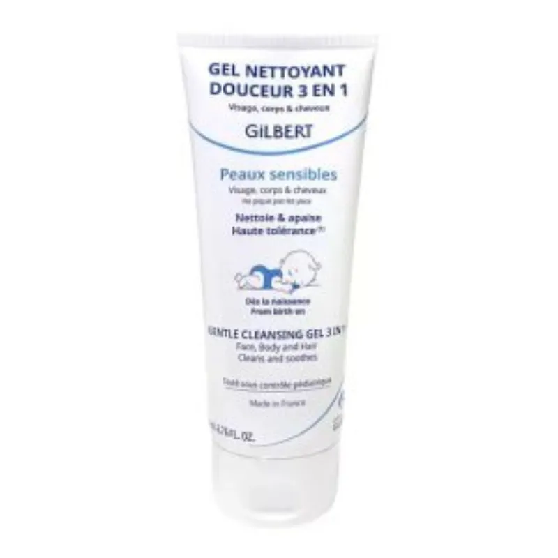 Gilbert Gel Nettoyant Douceur 3en1 Bebe 200ml –  | Parasativa Maroc