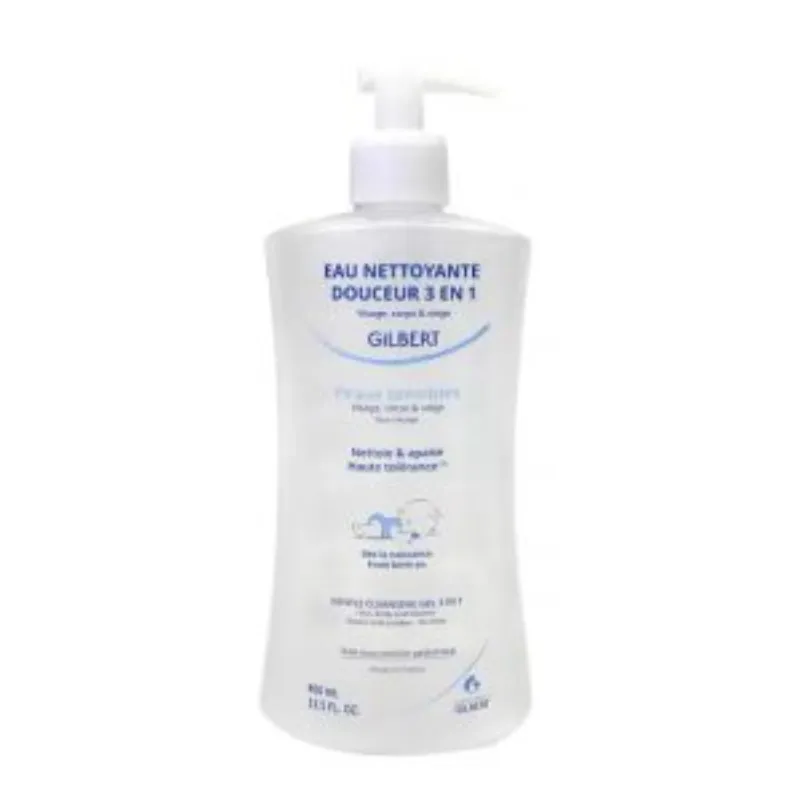 Gilbert Eau Nettoyante Douceur 3en1 Bebe 400ml –  | Parasativa Maroc