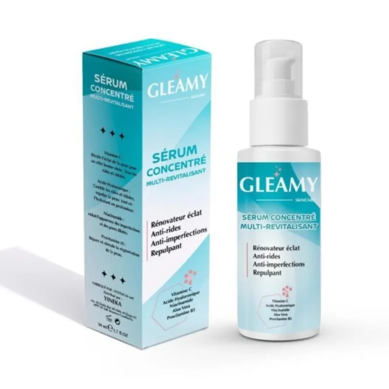 Gleamy Serum Concentre Multi-revitalisant 50ml –  | Parasativa Maroc