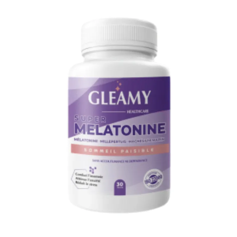 Gleamy super Melatonine 30 gelules –  | Parasativa Maroc