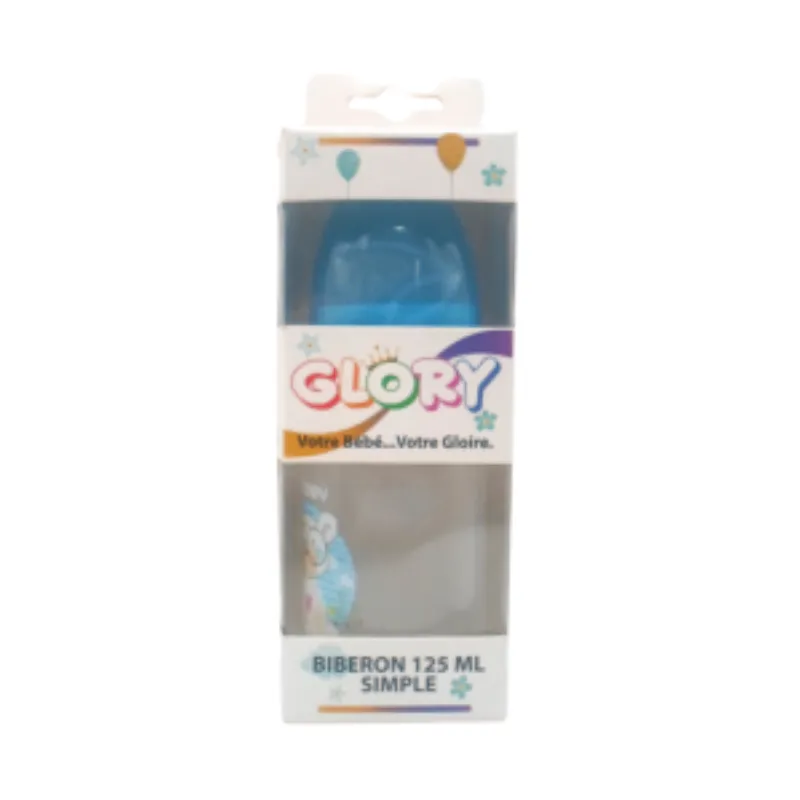 Glory Biberon Simple 125ml –  | Parasativa Maroc