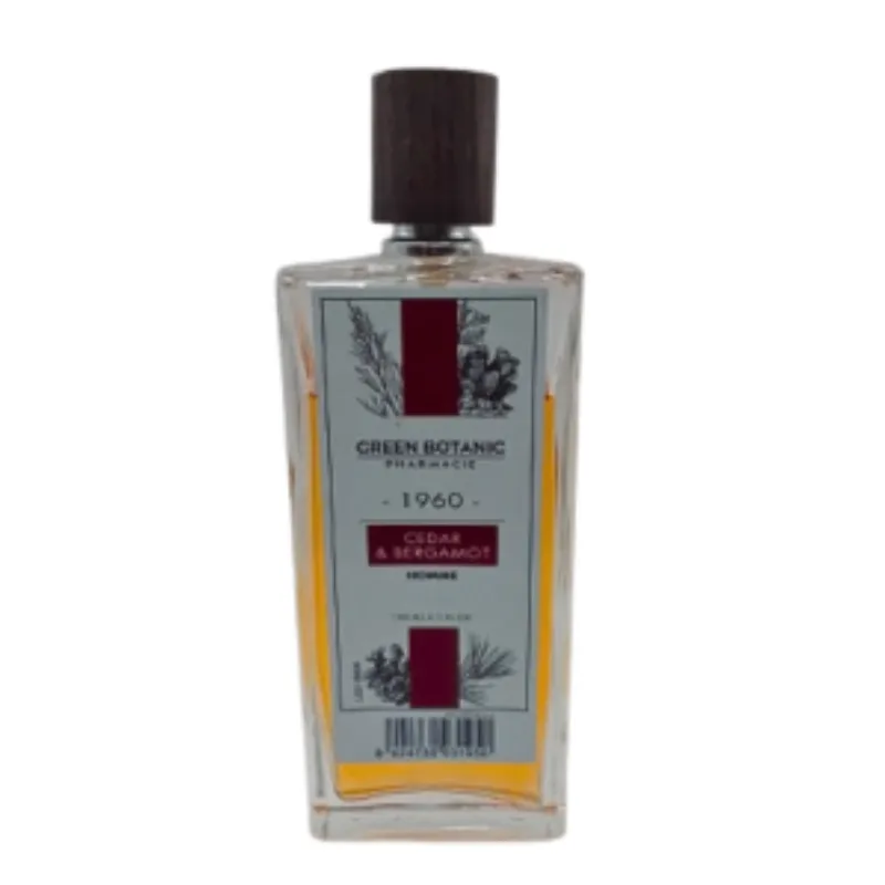 Green Botanic Eau De Toillette Homme Cedar & Bergamot 150ml –  | Parasativa Maroc