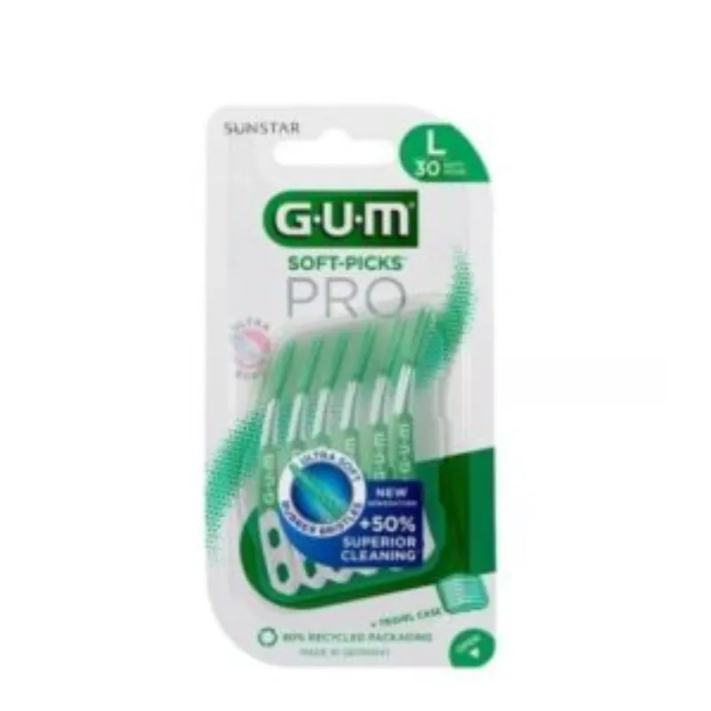 Gum Soft Picks Pro Large 30 Pieces –  | Parasativa Maroc