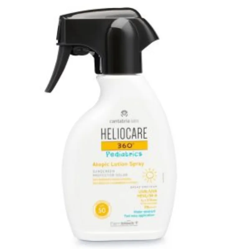 HELIOCARE 360º Pediatrics Atopic Lotion Spray SPF 50 250ml –  | Parasativa Maroc