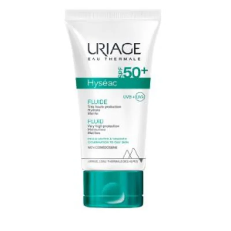 Uriage – Hyséac – Fluide SPF50+ – 50 ml –  | Parasativa Maroc