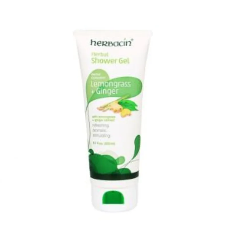 Herbacin Gel douche lemongrass+ginger 200ml –  | Parasativa Maroc
