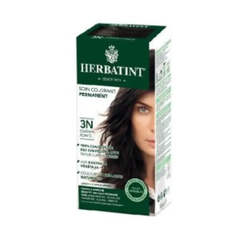 Herbatint Soin Colorant Permanent 3N Chatain Fonce –  | Parasativa Maroc