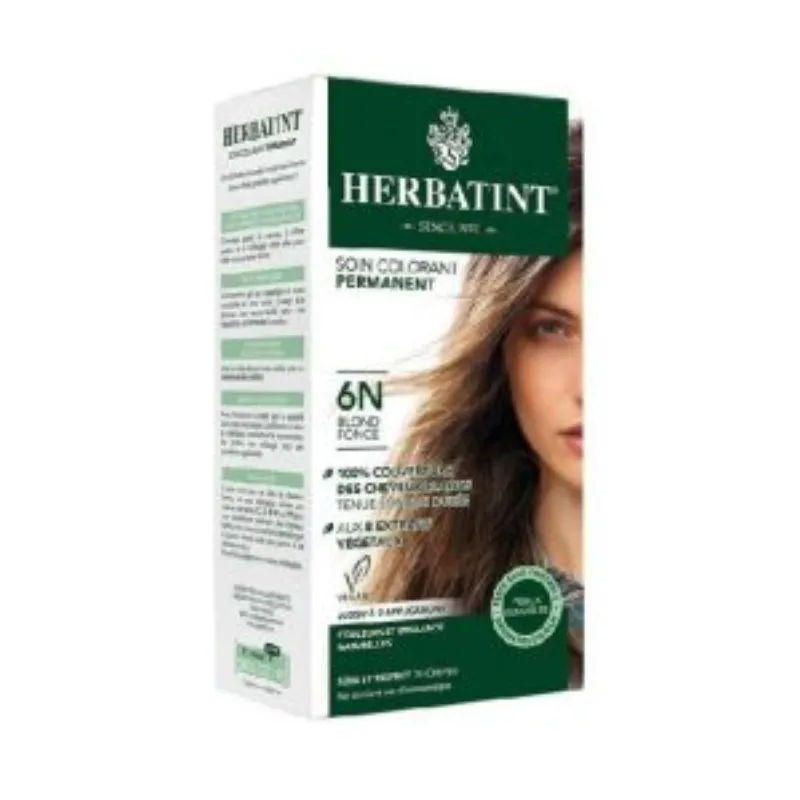 Herbatint Soin Colorant Permanent 6N Blond Fonce –  | Parasativa Maroc
