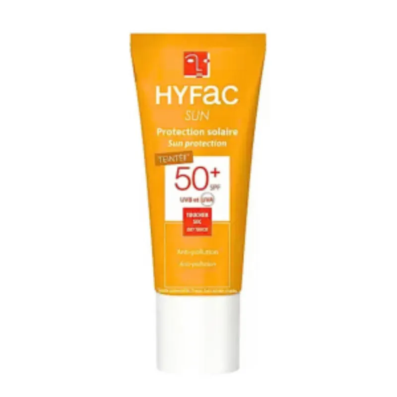 Hyfac Sun Créme Solaire Teintée Spf50+ – 40 ml –  | Parasativa Maroc