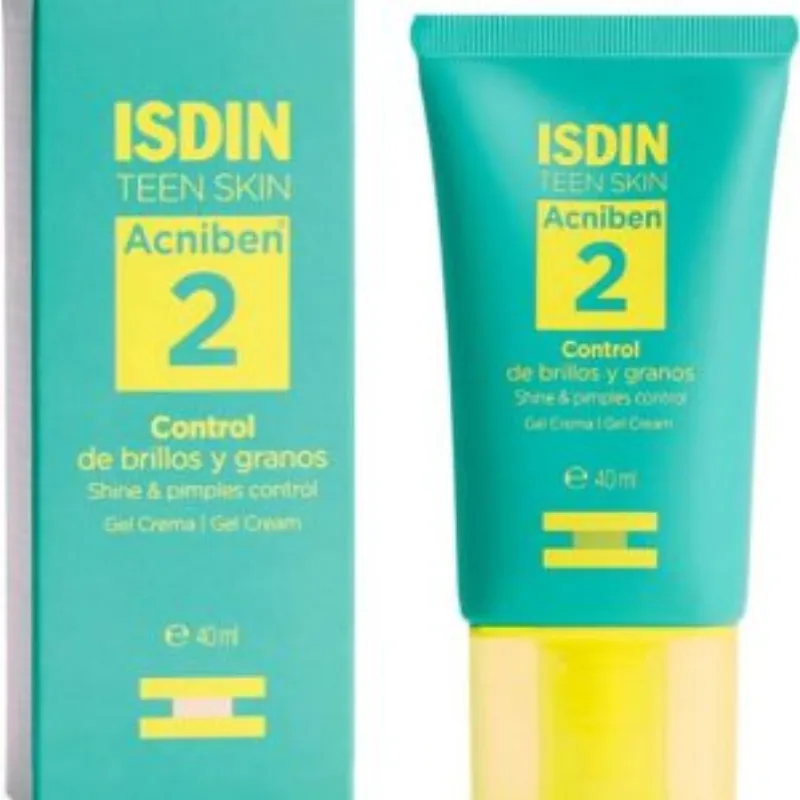 ISDIN Acniben 2 Contrôle Brillance et Boutons 40ml –  | Parasativa Maroc