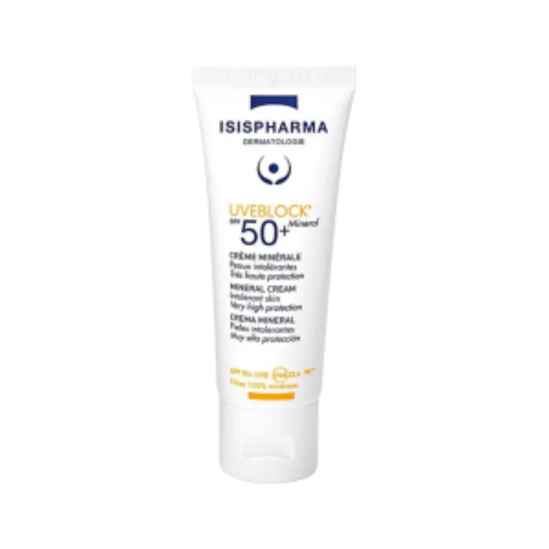 Isispharma Uveblock Mineral Invisible Spf50+ 40ml –  | Parasativa Maroc