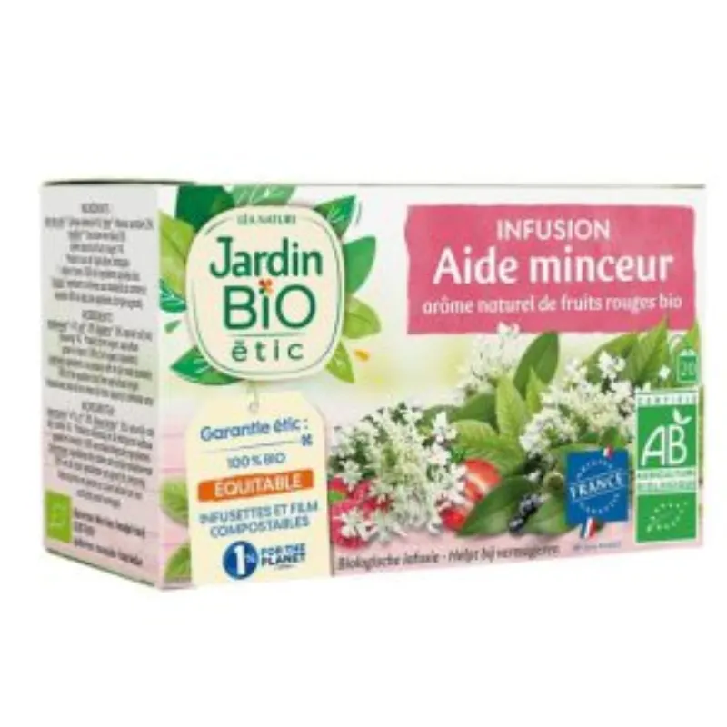 JARDIN BIO INFUSION AIDE MINCEUR 20 SACHET –  | Parasativa Maroc