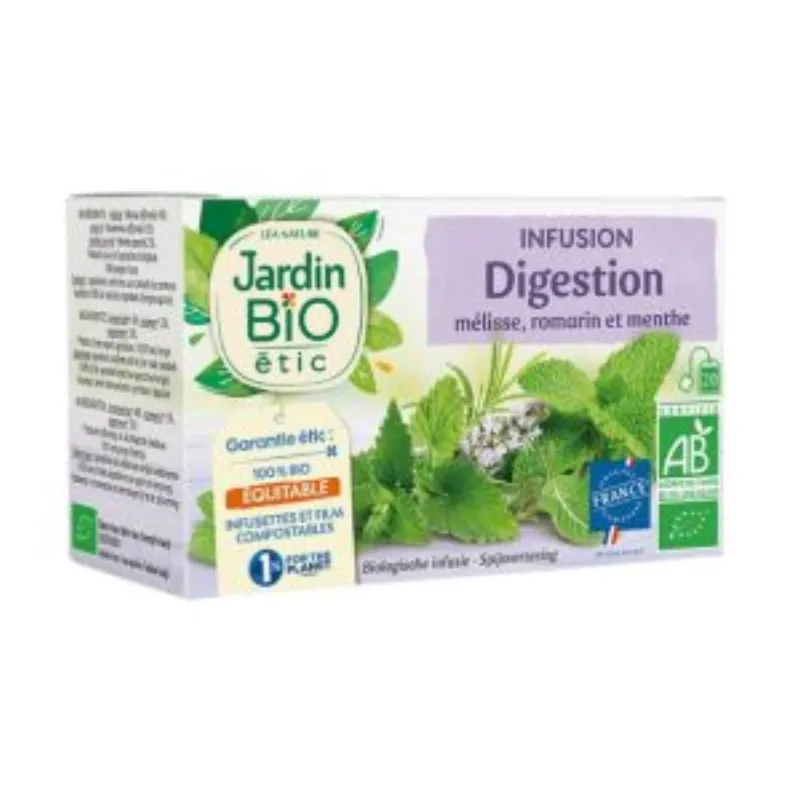 JARDIN BIO INFUSION DIGESTION 20 SACHET –  | Parasativa Maroc