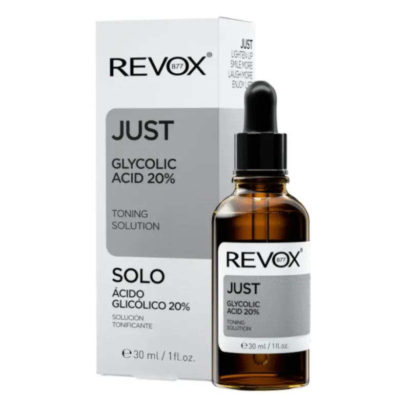 REVOX JUST Acide Glycolique 20% –  | Parasativa Maroc