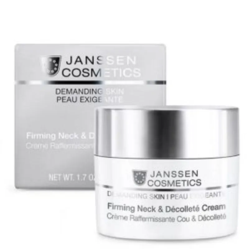 Janssen Cosmetics Crème Raffermissante Cou & Décolleté 50ml –  | Parasativa Maroc