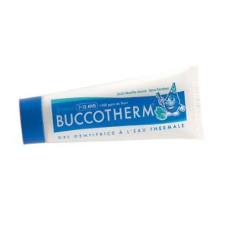 Buccotherm DENTIFRICE JUNIOR 7-12 ANS MENTHE DOUCE 50ml –  | Parasativa Maroc
