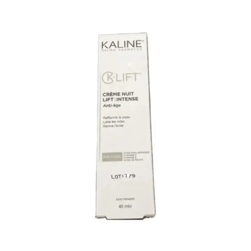 Kaline K.LIFT Creme De Nuit Lift Intense 40ml –  | Parasativa Maroc