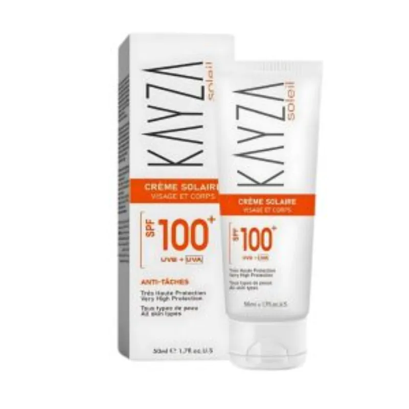 Kayza Soleil Creme Solaire Spf100+ 50ml –  | Parasativa Maroc