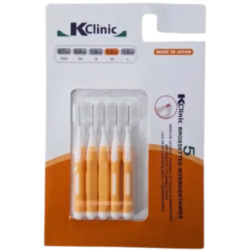 Kin Clinic Brossettes Interdentaire 1.2mm 10 Unites –  | Parasativa Maroc