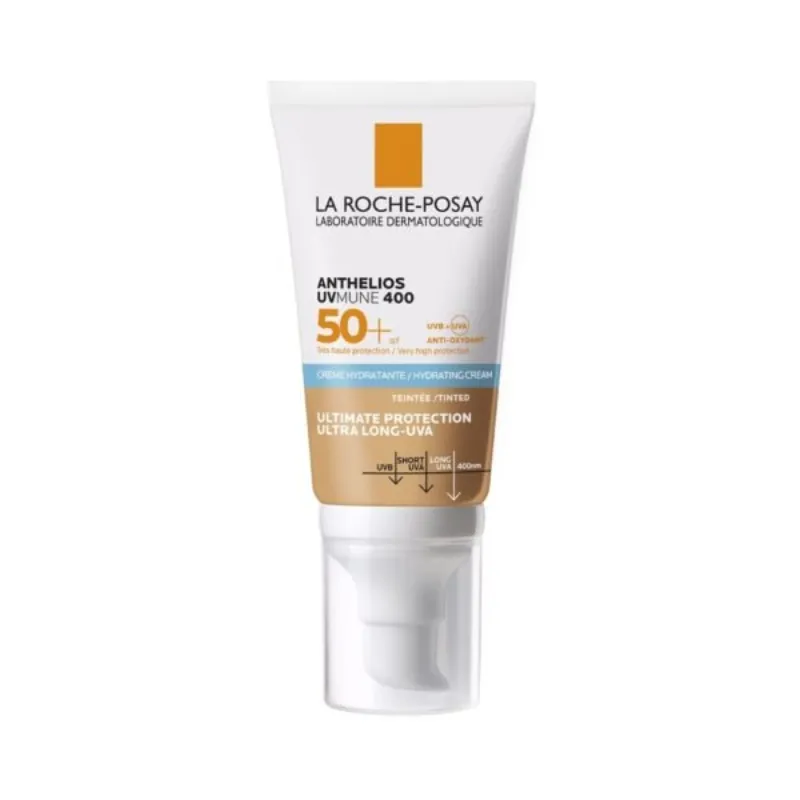 La Roche-Posay ANTHELIOS UVMune 400 Crème Solaire Teintée | Peaux Sensibles Normales À Sèches | 50ml –  | Parasativa Maroc