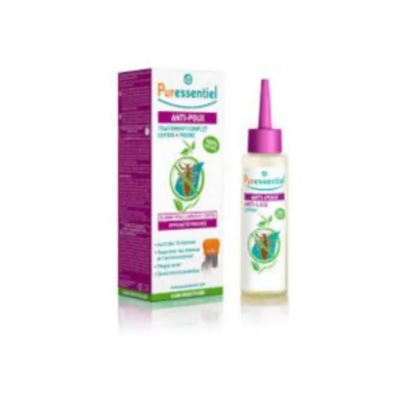 Puressentiel Anti-poux Lotion Traitante format familial  – tube de 200 ml –  | Parasativa Maroc