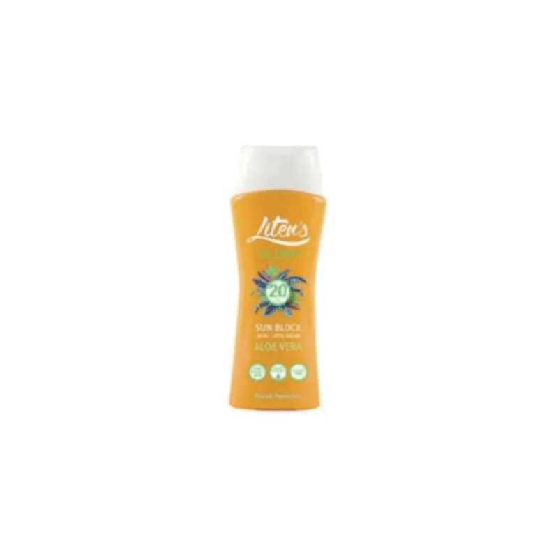Liten’s Lait Solaire Aloe Vera Spf20 250ml –  | Parasativa Maroc