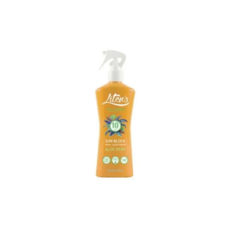 Liten’s Lait Solaire Aloe Vera Spray Spf10 250ml –  | Parasativa Maroc