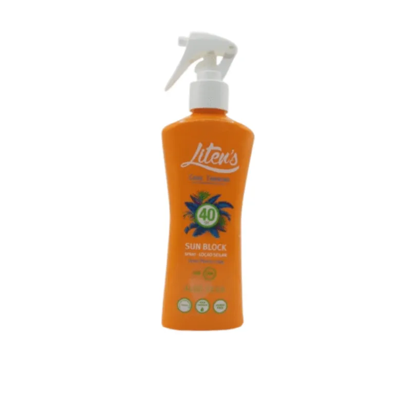 Liten’s Lait Solaire Aloe Vera Spray Spf40 250ml –  | Parasativa Maroc
