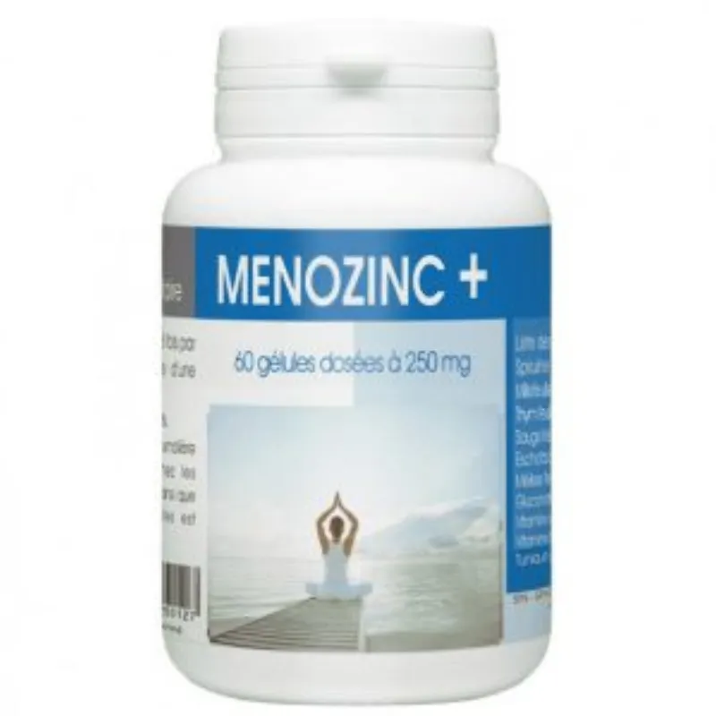 GPH Menozinc+ 250mg 60gelules –  | Parasativa Maroc