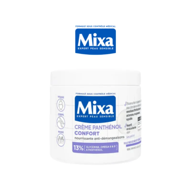 Mixa Creme Panthenol Confort 400ml –  | Parasativa Maroc