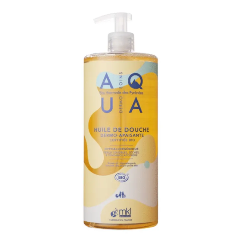 MKL Aqua Huile De Douche Dermo-Apaisante Bio 1L –  | Parasativa Maroc