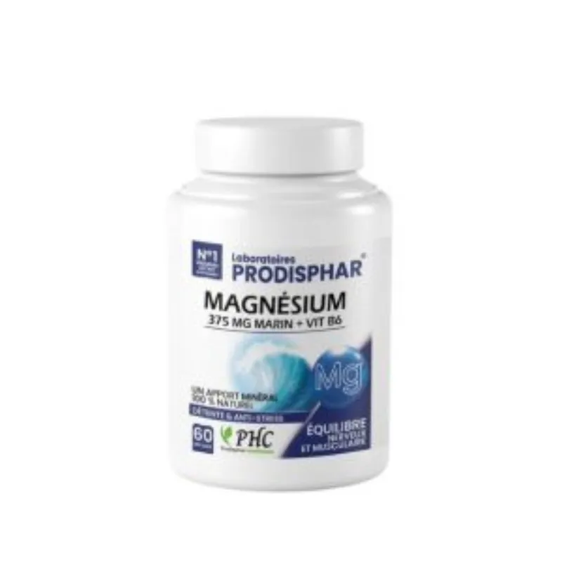 Prodisphar Magnesium Marin B6 60 Gelules –  | Parasativa Maroc