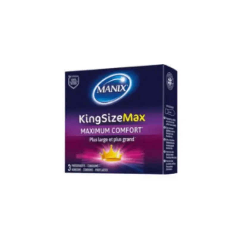 Manix King Size Max – 3 pièces –  | Parasativa Maroc