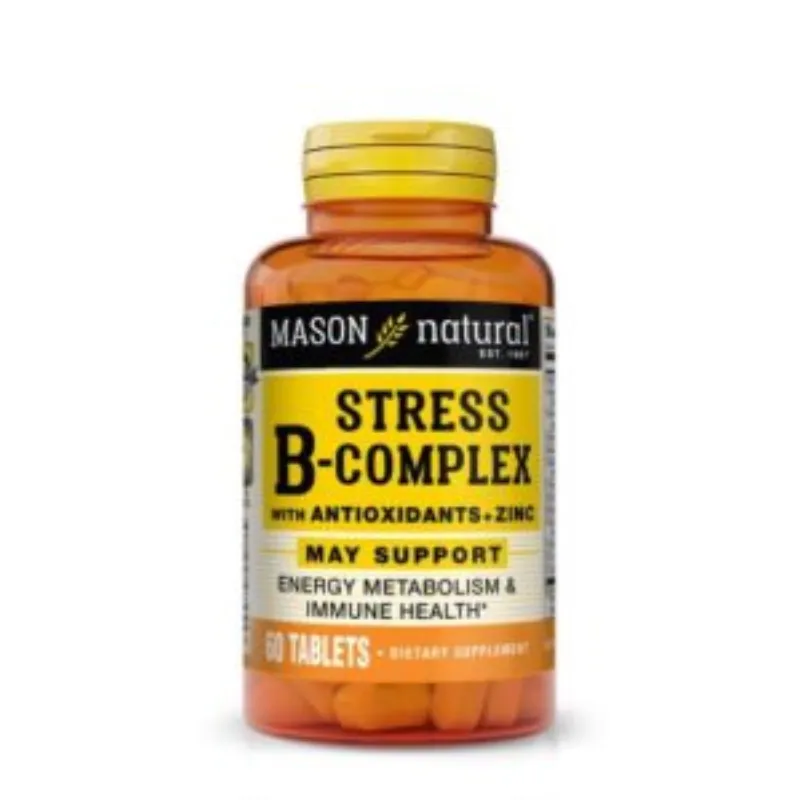 Mason Natural Stress B-complex 60 tablets –  | Parasativa Maroc