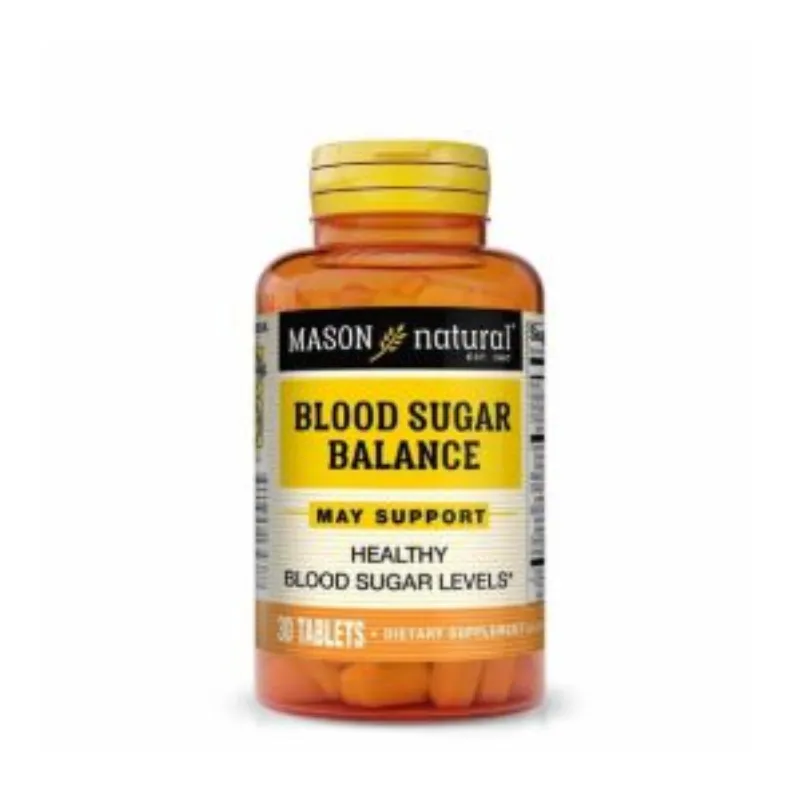 Mason natural Blood Sugar Balance 30 tablets –  | Parasativa Maroc