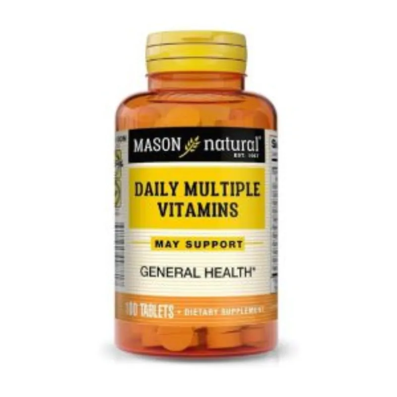 Mason Natural Daily Multiple Vitamins 100 Tablets –  | Parasativa Maroc
